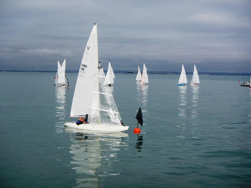 Illusion Team Racing at Bembridge photo copyright Mike Samuelson taken at Bembridge Sailing Club and featuring the Illusion class