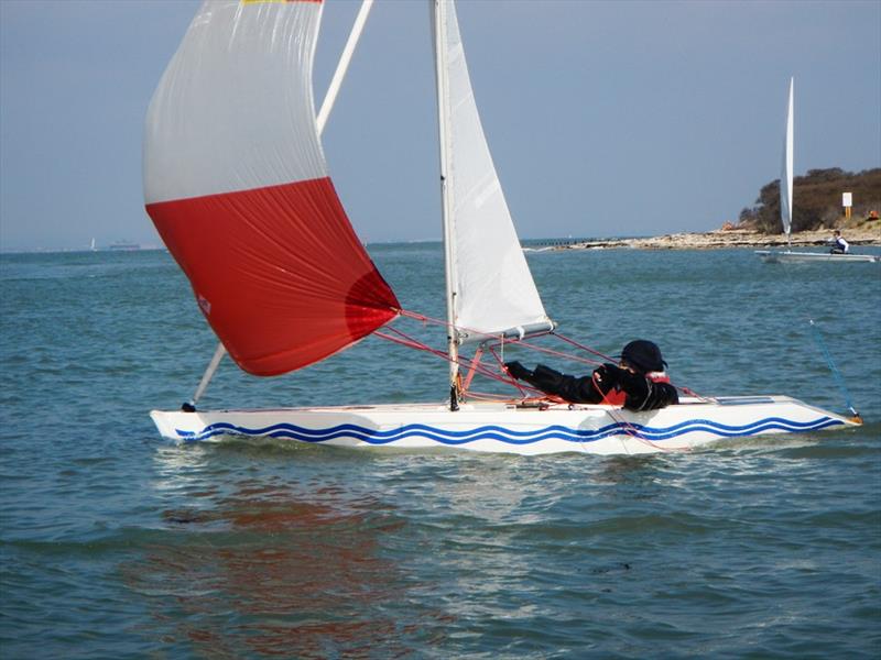 Bembridge Illusions Stratton Memorial Trophy 2022 photo copyright Mike Samuelson taken at Bembridge Sailing Club and featuring the Illusion class