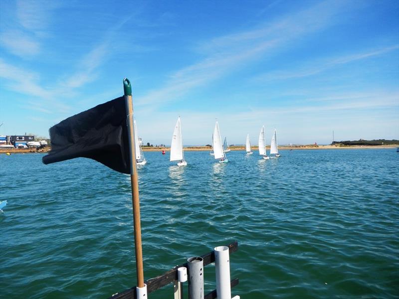 Bembridge Illusion Vernon's Easter Egg Cup 2022 photo copyright Mike Samuelson taken at Bembridge Sailing Club and featuring the Illusion class