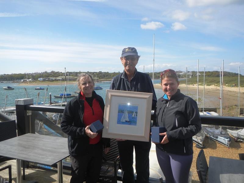 Bembridge Illusion Flying Dutchman Trophy 2022 photo copyright Mike Samuelson taken at Bembridge Sailing Club and featuring the Illusion class