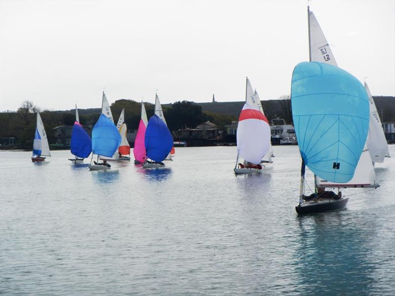 Bembridge Illusion Flying Dutchman Trophy 2022 photo copyright Mike Samuelson taken at Bembridge Sailing Club and featuring the Illusion class