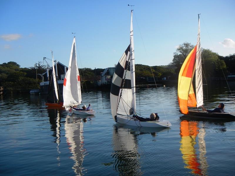 Light winds on Sunday on the first weekend of the Illusion 2022-23 Winter Series - photo © Mike Samuelson