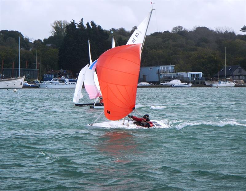 Bembridge Illusion Flying Dutchman Trophy photo copyright Mike Samuelson taken at Bembridge Sailing Club and featuring the Illusion class