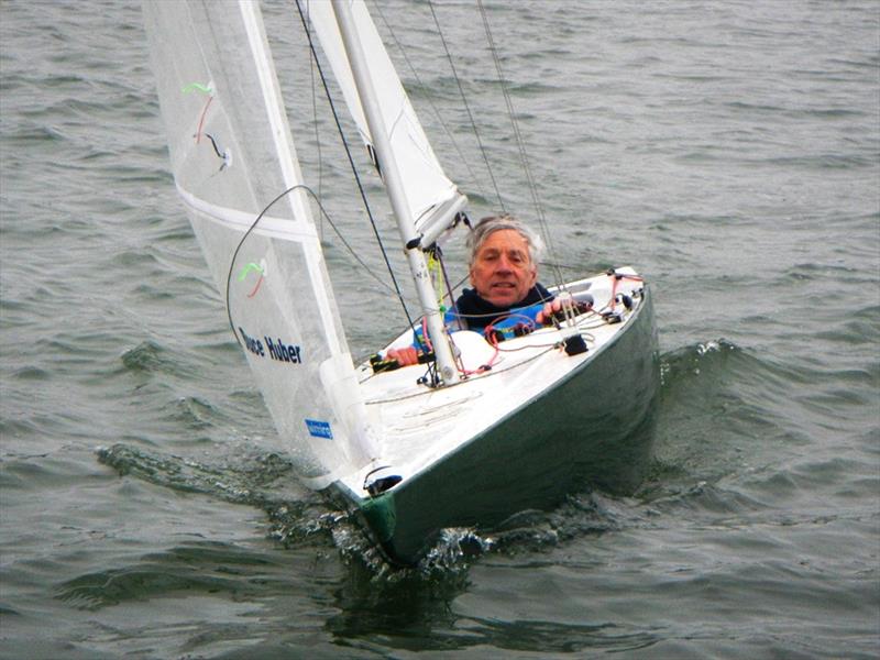 Bembridge Illusion Valentine Trophy 2023 photo copyright Mike Samuelson taken at Bembridge Sailing Club and featuring the Illusion class