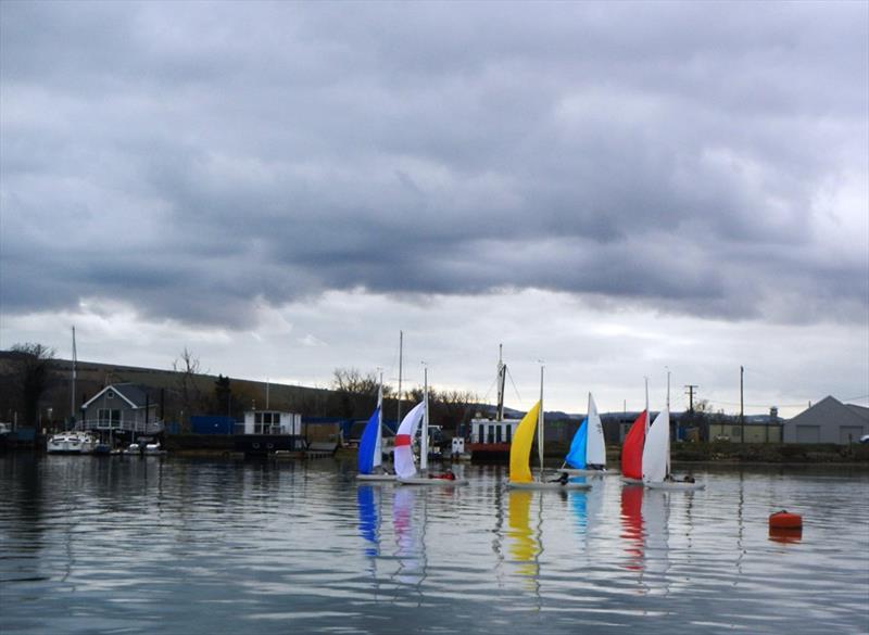 Bembridge Illusion Valentine Trophy 2023 photo copyright Mike Samuelson taken at Bembridge Sailing Club and featuring the Illusion class