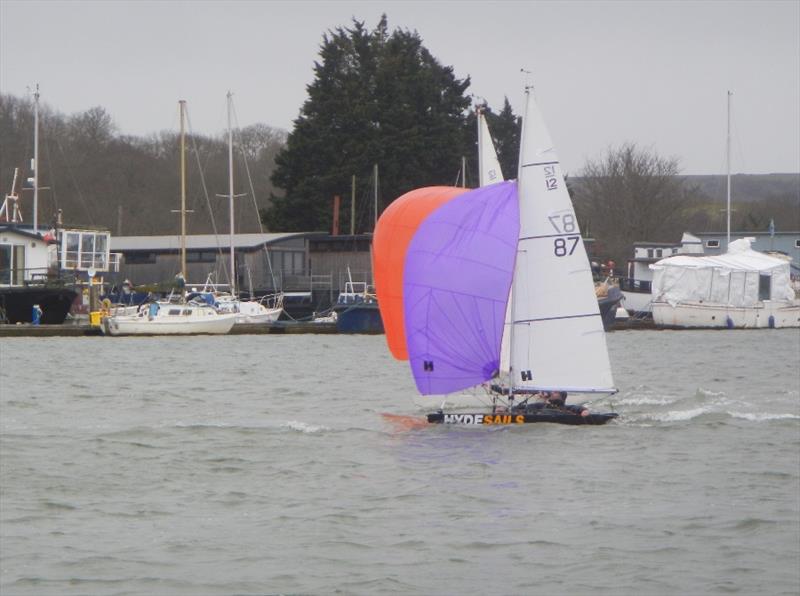 Illusion National Championship 2023 at Bembridge photo copyright Mike Samuelson taken at Bembridge Sailing Club and featuring the Illusion class