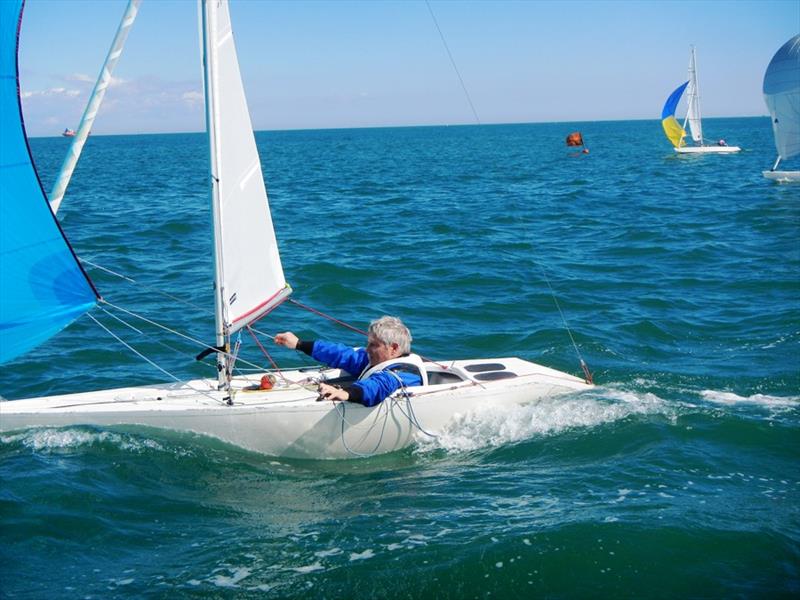 Illusion fleet race for Vernon's Easter Egg Cup at Bembridge - Race 3 - photo © Mike Samuelson