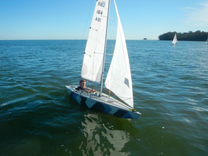 Bembridge Illusion Guy Fawkes Trophy photo copyright Mike Samuelson taken at Bembridge Sailing Club and featuring the Illusion class