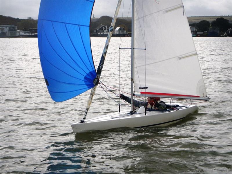 Bailey Bowl for Illusion class at Bembridge - day 2, race 1 photo copyright Mike Samuelson taken at Bembridge Sailing Club and featuring the Illusion class