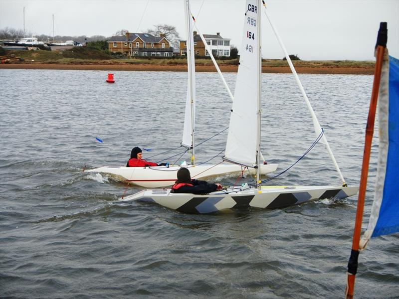 Bembridge Illusion Team Racing photo copyright Mike Samuelson taken at Bembridge Sailing Club and featuring the Illusion class