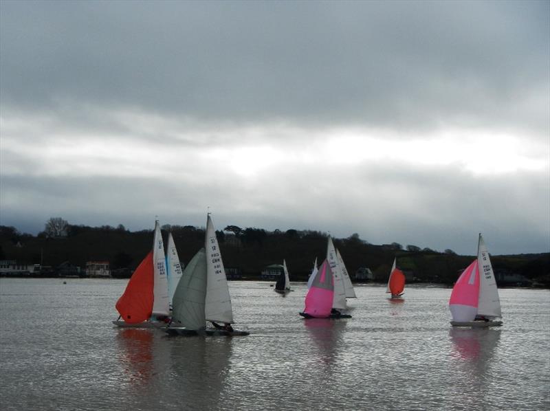 Race 1 of the Bembridge Illusion National Championships 2024 photo copyright Mike Samuelson taken at Bembridge Sailing Club and featuring the Illusion class