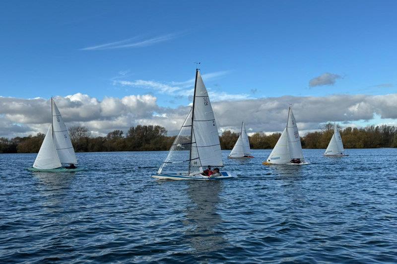As small but enthusiastic fleet - Illusion Inland Championship at Middle Nene photo copyright Tom Vessey taken at Middle Nene Sailing Club and featuring the Illusion class