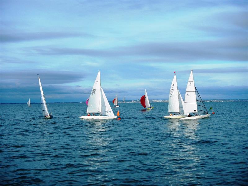 Bembridge Illusion Flying Dutchman Trophy 2025 photo copyright Mike Samuelson taken at Bembridge Sailing Club and featuring the Illusion class