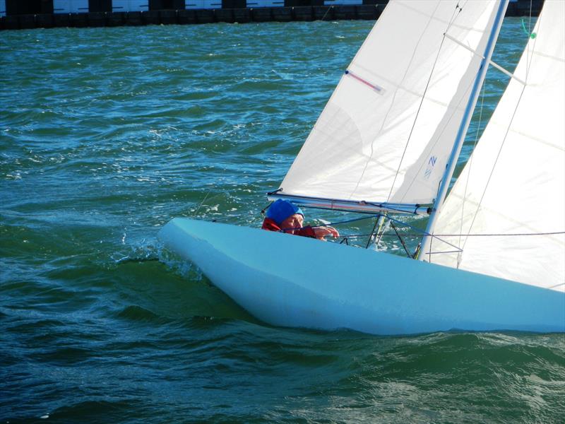 Bembridge Illusion Ice Breaker Trophy 2025-2026 photo copyright Mike Samuelson taken at Bembridge Sailing Club and featuring the Illusion class