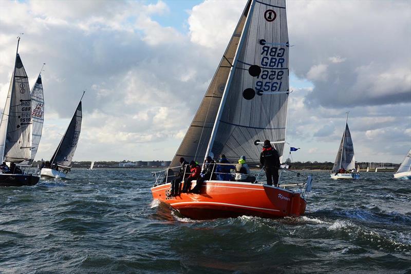 Hamble River Sailing Club Early Bird Wednesday Series Day 5