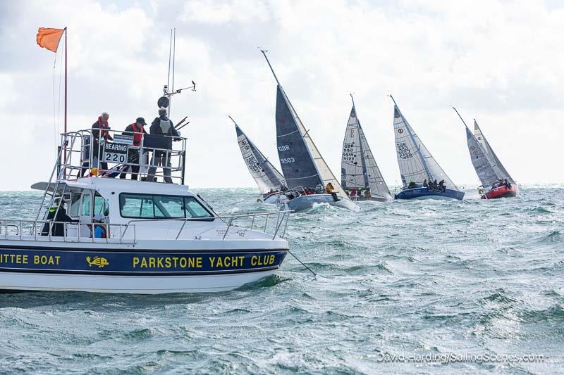 Impala Nationals 2025 at Parkstone photo copyright David Harding / www.sailingscenes.com taken at Parkstone Yacht Club and featuring the Impala 28 class