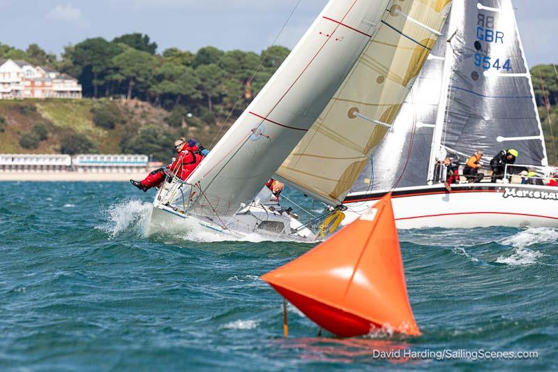 Impala Nationals 2025 at Parkstone - Polly, GBR9500 photo copyright David Harding / www.sailingscenes.com taken at Parkstone Yacht Club and featuring the Impala 28 class