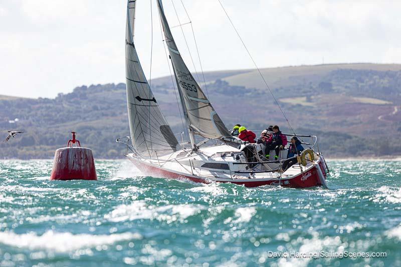 Impala Nationals 2025 at Parkstone - Nyala, GBR9553 photo copyright David Harding / www.sailingscenes.com taken at Parkstone Yacht Club and featuring the Impala 28 class