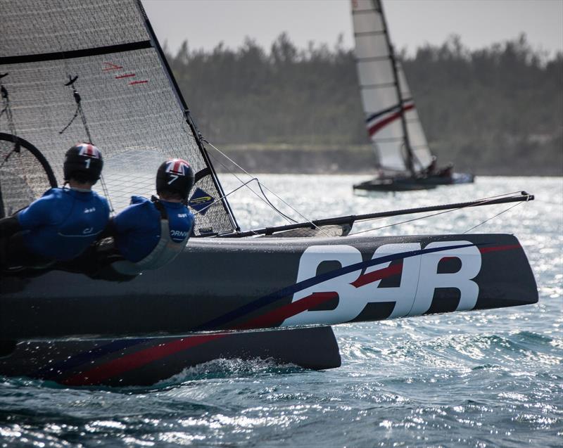 Two boat tune up on The Great Sound - photo © Ben Ainslie Racing