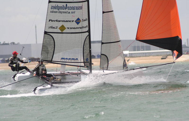 The Solent Slog 2010 photo copyright Rich Thoroughgood taken at Weston Sailing Club and featuring the Formula 20 class