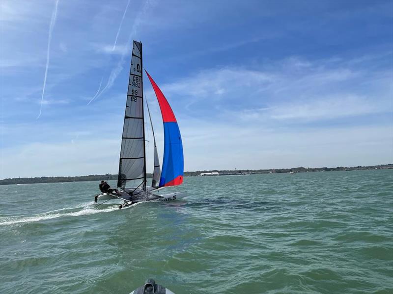 Weston Grand Slam 2022 photo copyright Nathan Steffenoni and & Wilcox  taken at Weston Sailing Club and featuring the Formula 20 class