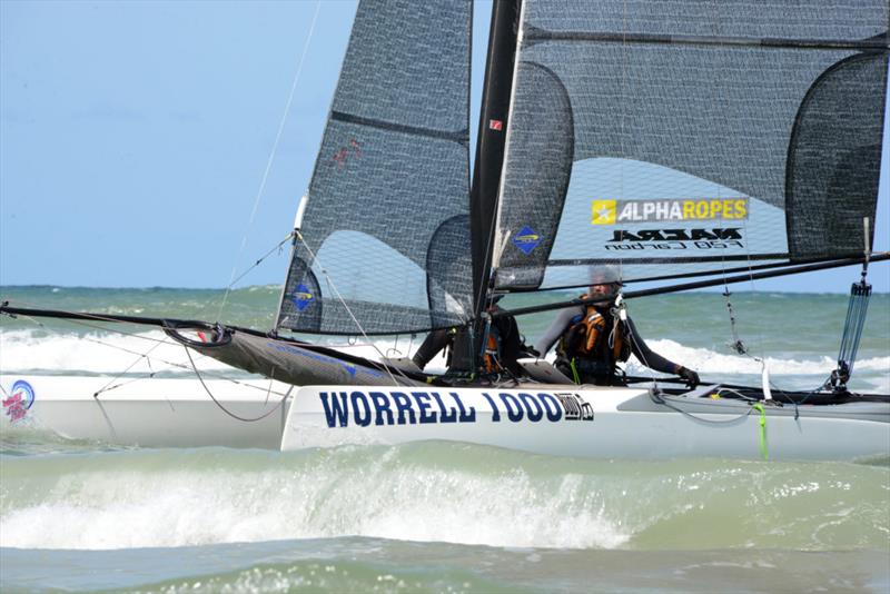 Team 'Cat in the Hat' arriving at Daytona Beach - photo © worrell1000race.com