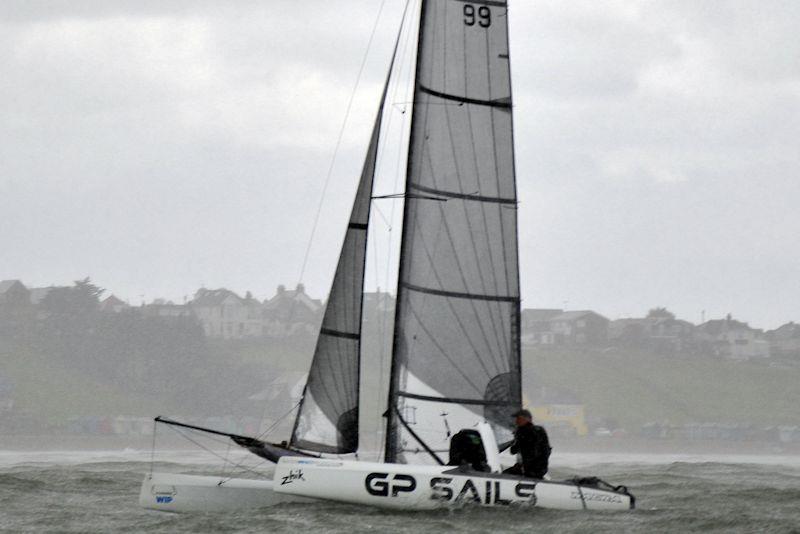 Grant Piggott and Jon Cotgreave in the Forts Race 2022 at Whitstable photo copyright Nick Champion / www.championmarinephotography.co.uk taken at Whitstable Yacht Club and featuring the Formula 20 class