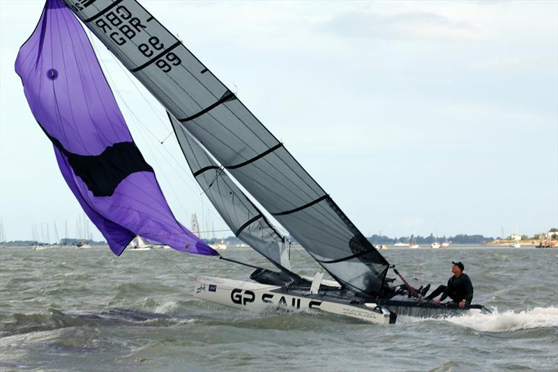 East Coast Piers Race -  Day 1 photo copyright Nick Champion / www.championmarinephotography.co.uk taken at Marconi Sailing Club and featuring the Formula 20 class