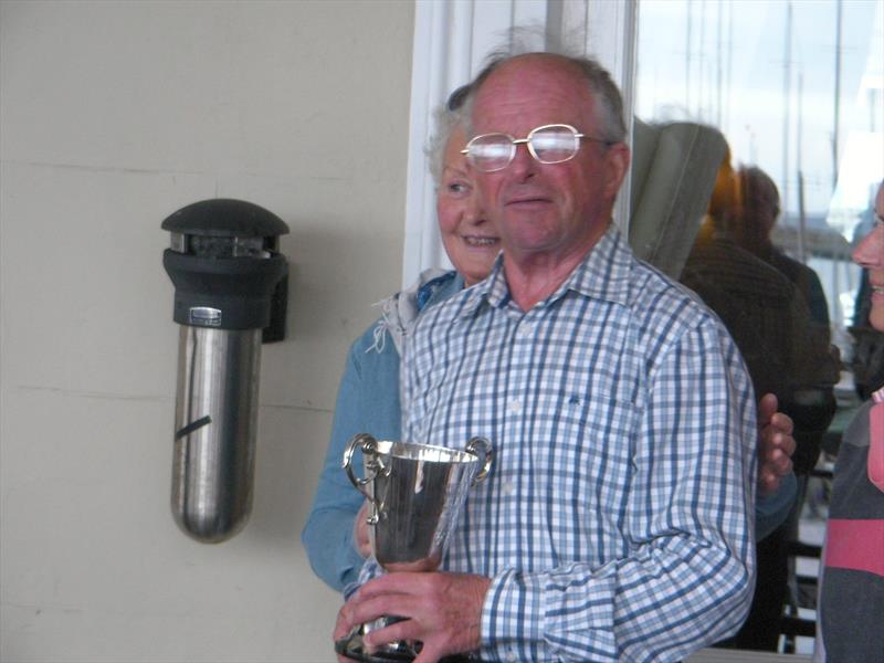 David Sarratt of the Royal st George Yacht Club during the International 12 Foot and DBSC 12 Championship photo copyright Vincent Delany taken at Royal St George Yacht Club and featuring the International 12 class