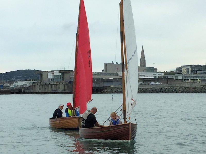Scythian and Albany  - County Dublin 12 Foot Dinghy Championship at the Royal St George Yacht Club - photo © Vincent Delany