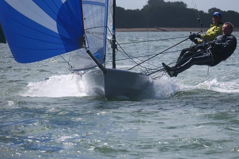 International 14 Century Cup photo copyright ISC taken at Itchenor Sailing Club and featuring the International 14 class