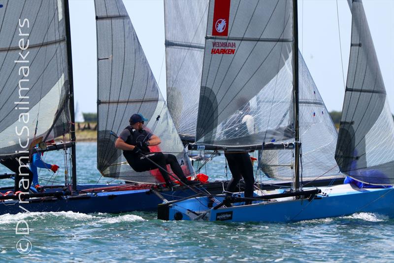 International 14 Bull Trophy at Itchenor - photo © Dave Dobrijevic / www.dynamicsails.com