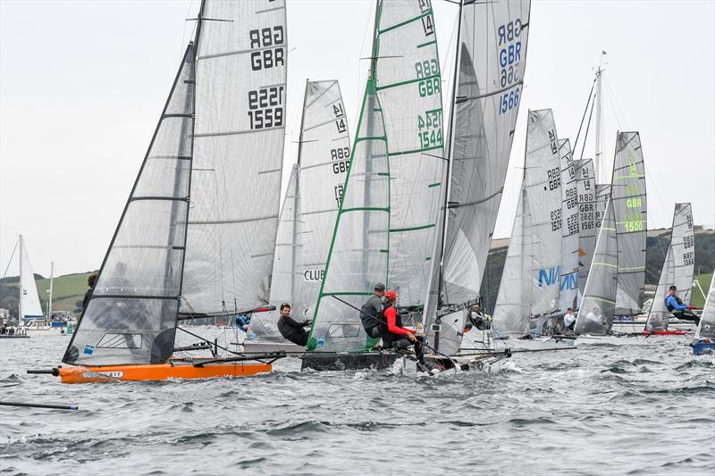 International 14 Prince of Wales Cup Week photo copyright Lee Whitehead / www.photolounge.co.uk taken at Royal Cornwall Yacht Club and featuring the International 14 class