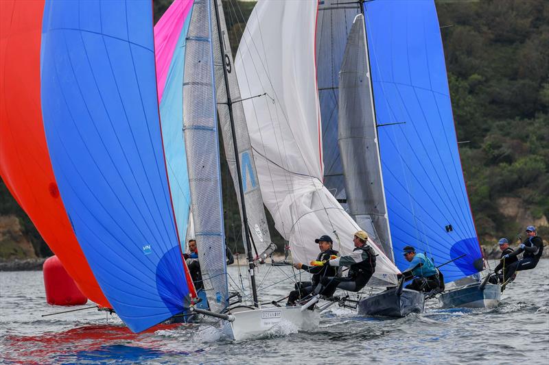 International 14 Prince of Wales Cup Week photo copyright Lee Whitehead / www.photolounge.co.uk taken at Royal Cornwall Yacht Club and featuring the International 14 class