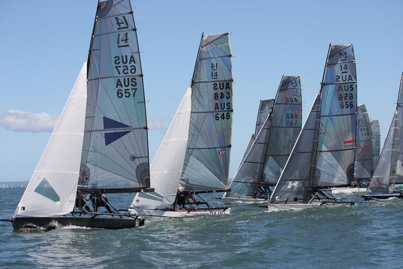 Skiff Regatta photo copyright John Graham taken at  and featuring the International 14 class