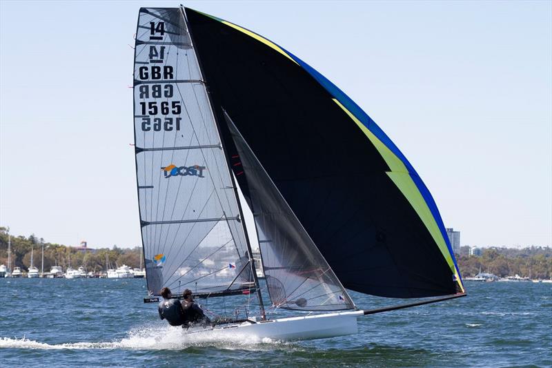 Archie Massey and Harvey Hillary - 2020 CST Composites i14 World Championships - photo © Bernie Kaaks
