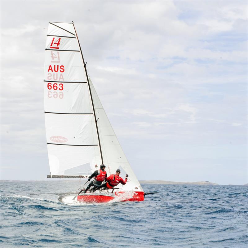 Lindsay Irwin - Ronstan Irwin Sails - International 14 Victorian State Championships photo copyright Sonny Witton taken at Sandringham Yacht Club and featuring the International 14 class