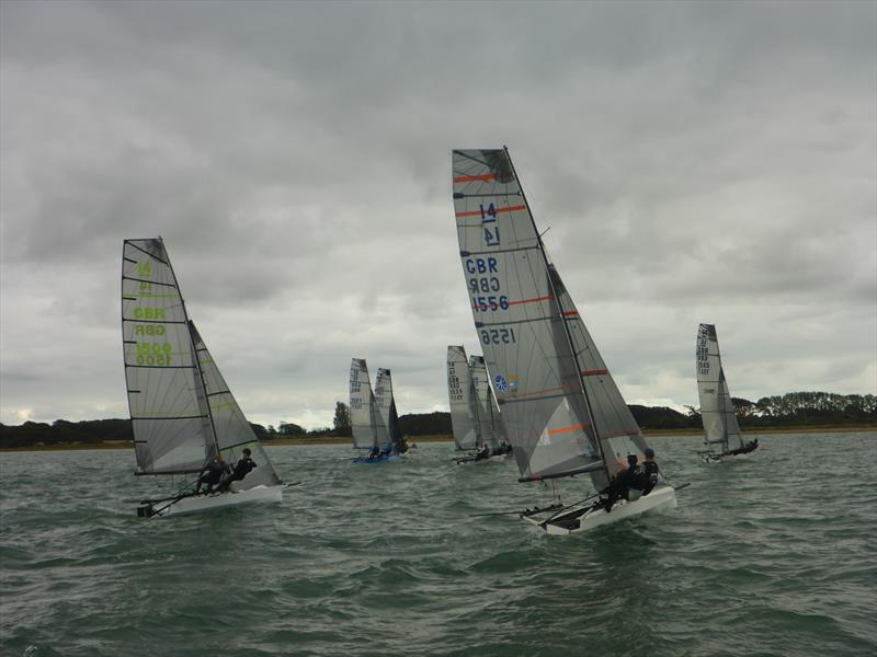 I14 Autumn Pint and Trophy at Itchenor - photo © Caroline Gosford