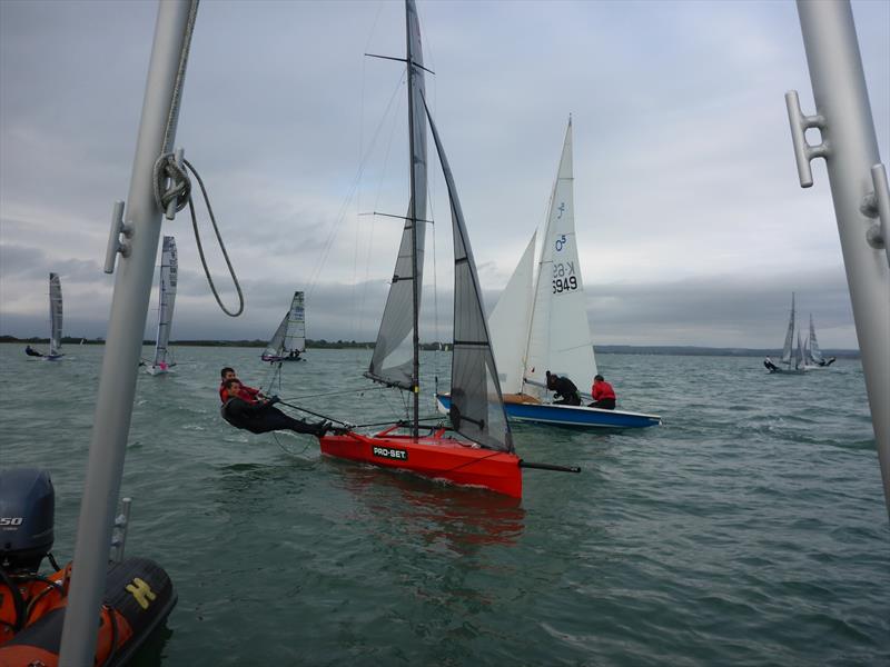 I14 Autumn Pint and Trophy at Itchenor - photo © Caroline Gosford