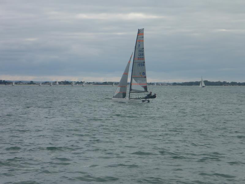 I14 Autumn Pint and Trophy at Itchenor photo copyright Caroline Gosford taken at Itchenor Sailing Club and featuring the International 14 class