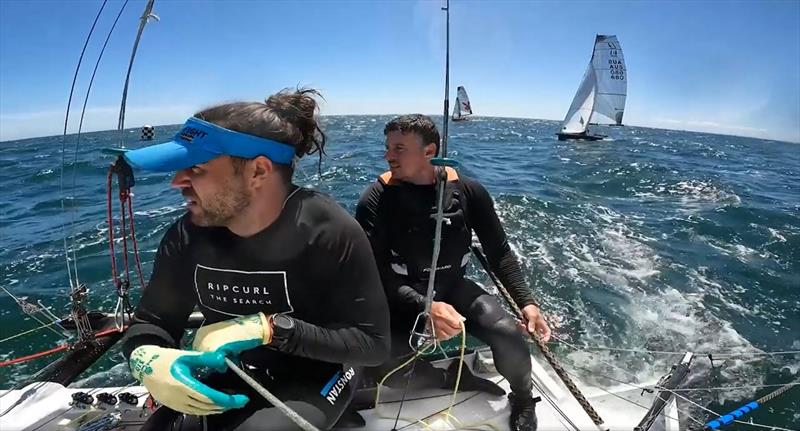 Black Rock Yacht Club Xmas Regatta photo copyright Ben Strong & Daniel Farthing taken at Black Rock Yacht Club, Australia and featuring the International 14 class