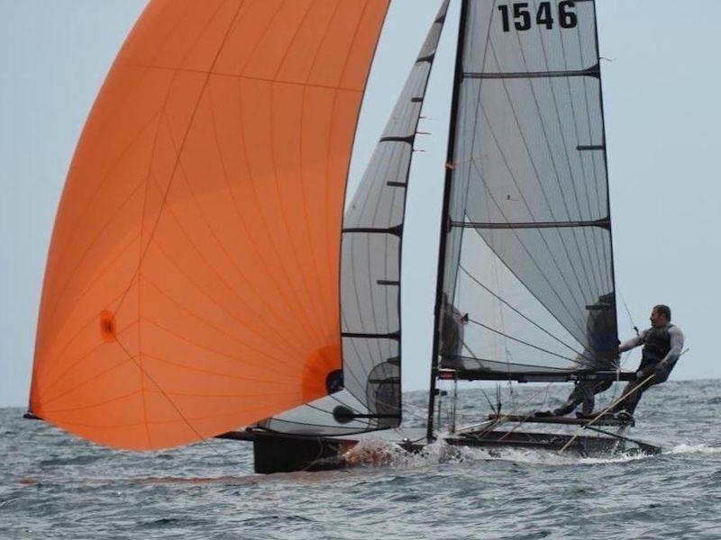 International 14 Prince of Wales Cup Week 2022 photo copyright Fowey Sailing taken at Royal Fowey Yacht Club and featuring the International 14 class