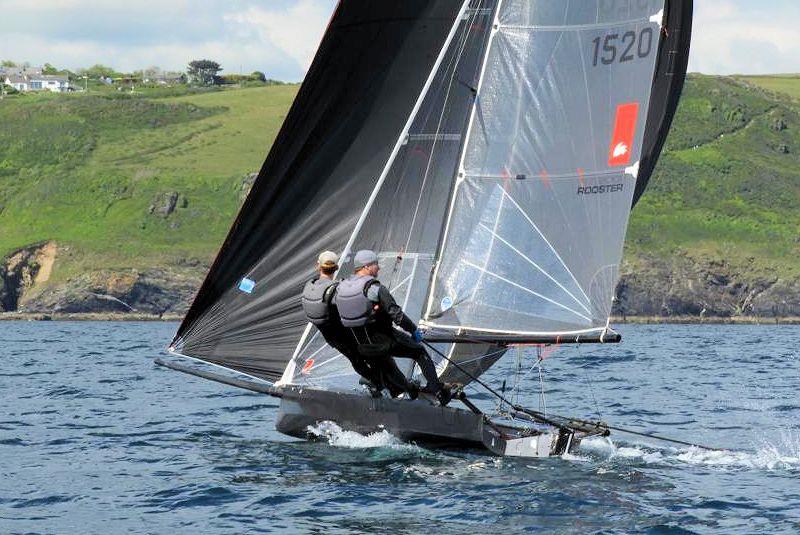 International 14 Prince of Wales Cup Week 2022 - photo © Fowey Sailing