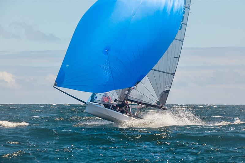 Sticky Fingers wins the International 14 Australian Championship photo copyright Sonny Witton taken at Black Rock Yacht Club, Australia and featuring the International 14 class