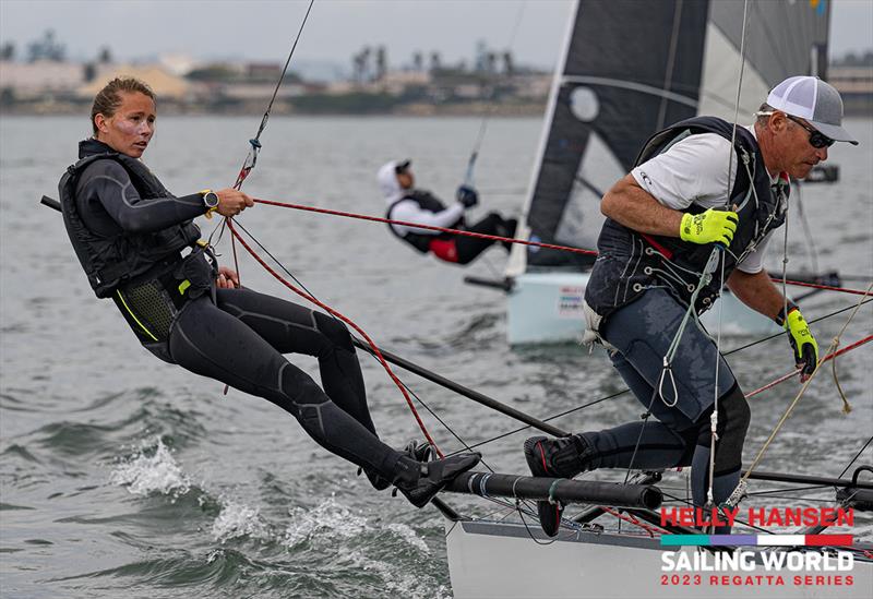 Helly Hansen Sailing World Regatta Series: San Diego photo copyright Walter Cooper / Sailing World taken at San Diego Yacht Club and featuring the International 14 class