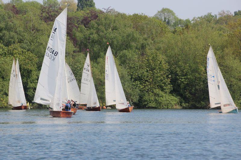 Classic International 14 open meeting at Rickmansworth photo copyright Vinny Francis taken at Rickmansworth Sailing Club and featuring the International 14 class