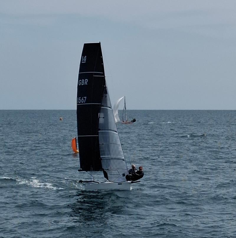 International 14 Prince of Wales Week at the WPNSA Day 1 photo copyright Caroline Gosford taken at Weymouth & Portland Sailing Academy and featuring the International 14 class