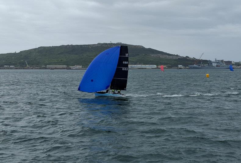 International 14 Prince of Wales Week at the WPNSA Day 4 photo copyright Caroline Gosford taken at Weymouth & Portland Sailing Academy and featuring the International 14 class