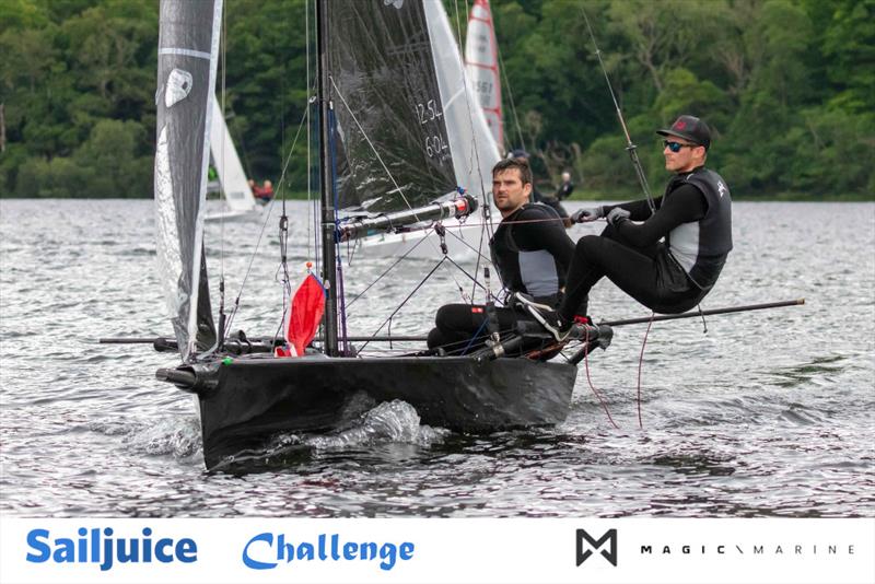 The Sailjuice Challenge 2025 photo copyright Tim Olin / www.olinphoto.co.uk taken at  and featuring the International 14 class
