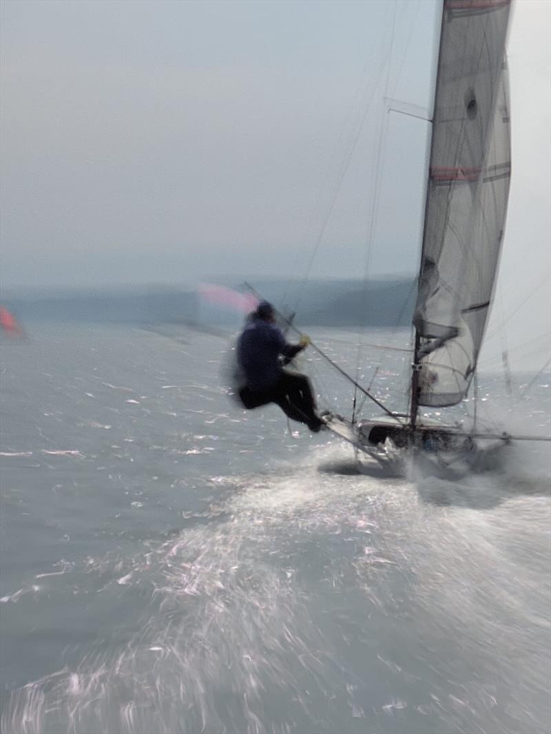 International 14 2026 Prince of Wales Cup Week Day 2 photo copyright Dan Challis taken at Largs Sailing Club and featuring the International 14 class